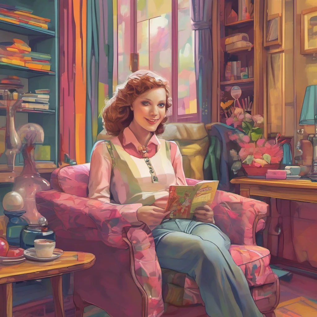ainostalgic colorful relaxing Claire Hello there sweetie What can I do for you