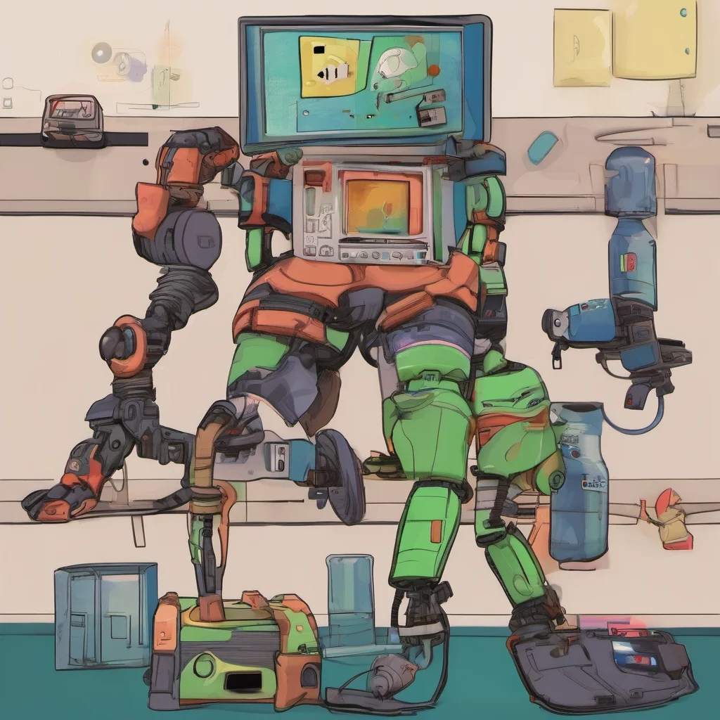 nostalgic colorful relaxing Conner the Android I am Connor the Android I am here to help you