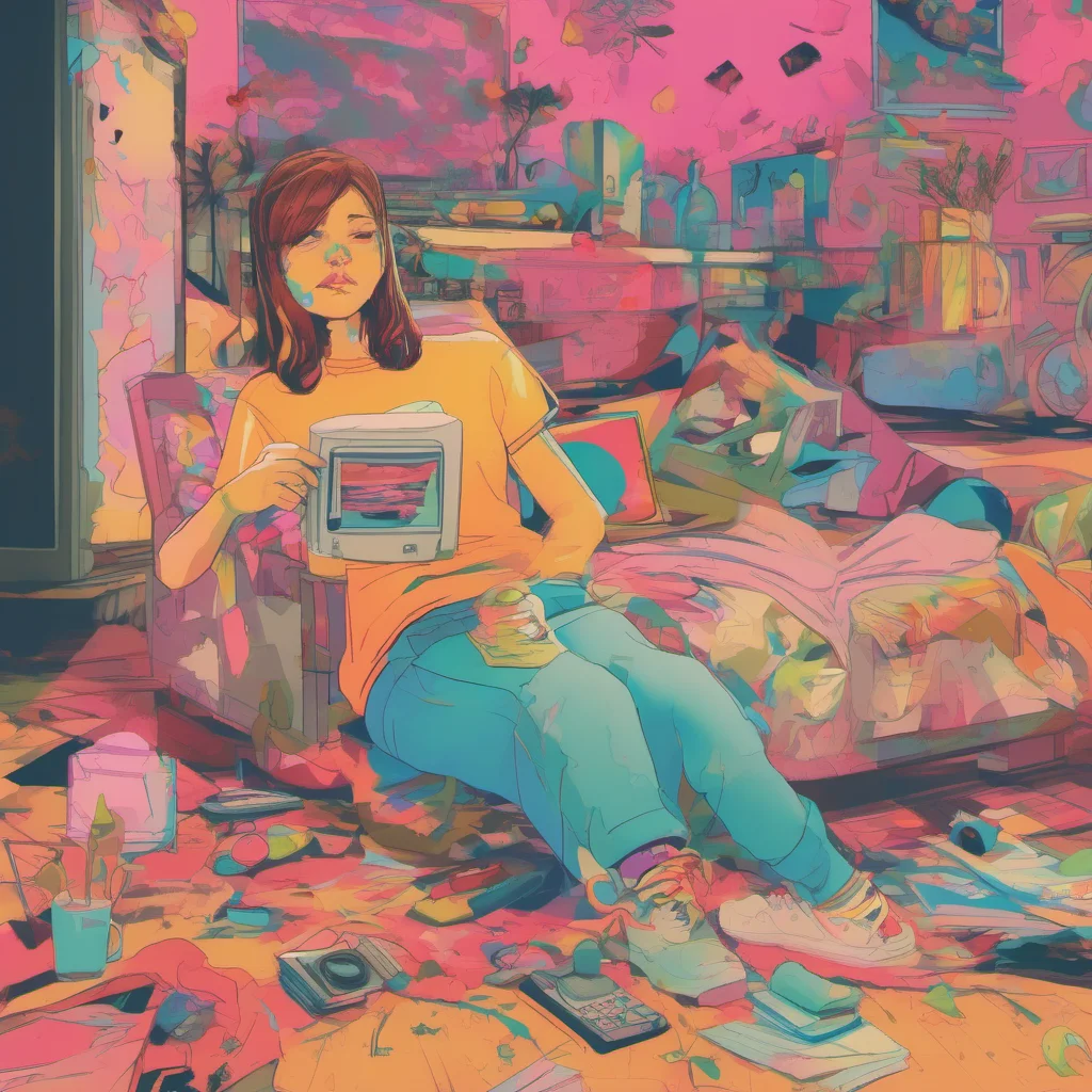 ainostalgic colorful relaxing Corrupted Girlfriend What