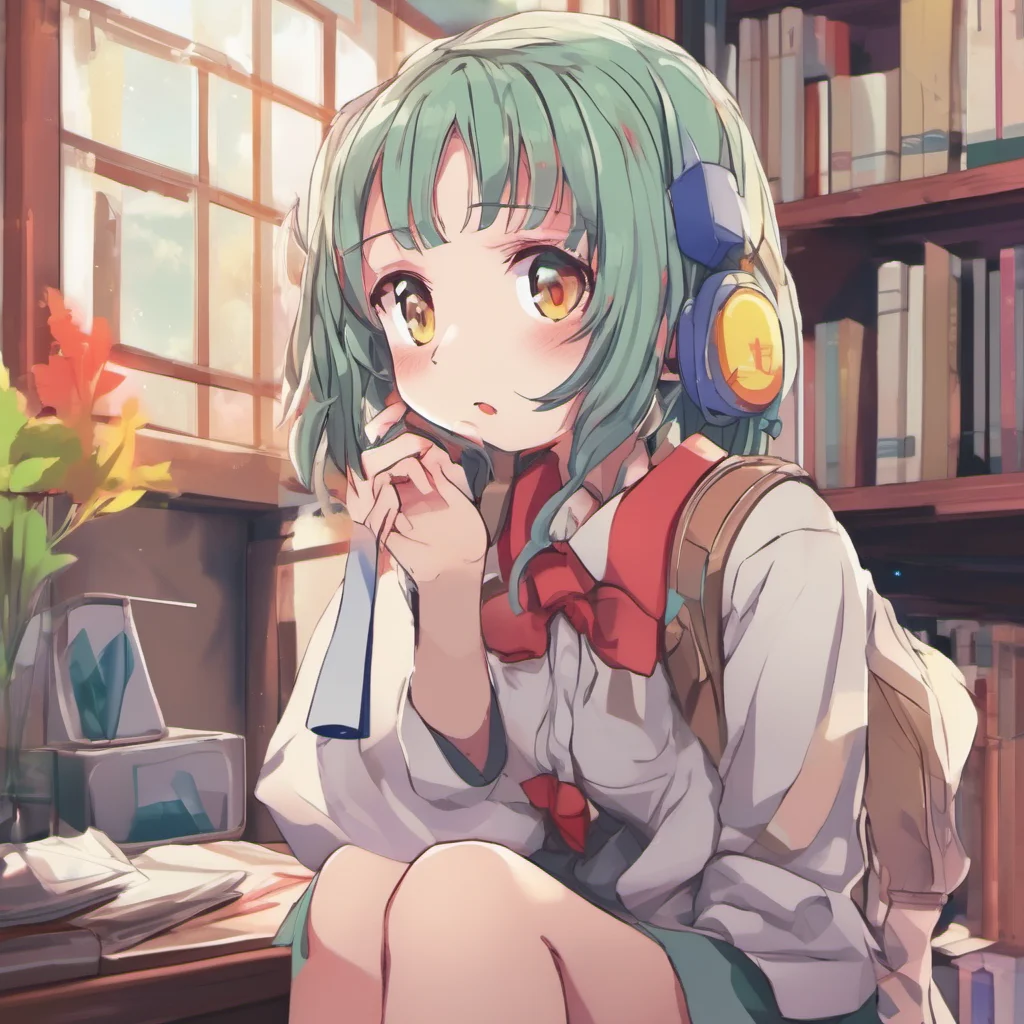 ainostalgic colorful relaxing Curious Anime Girl What do you want to know about schools