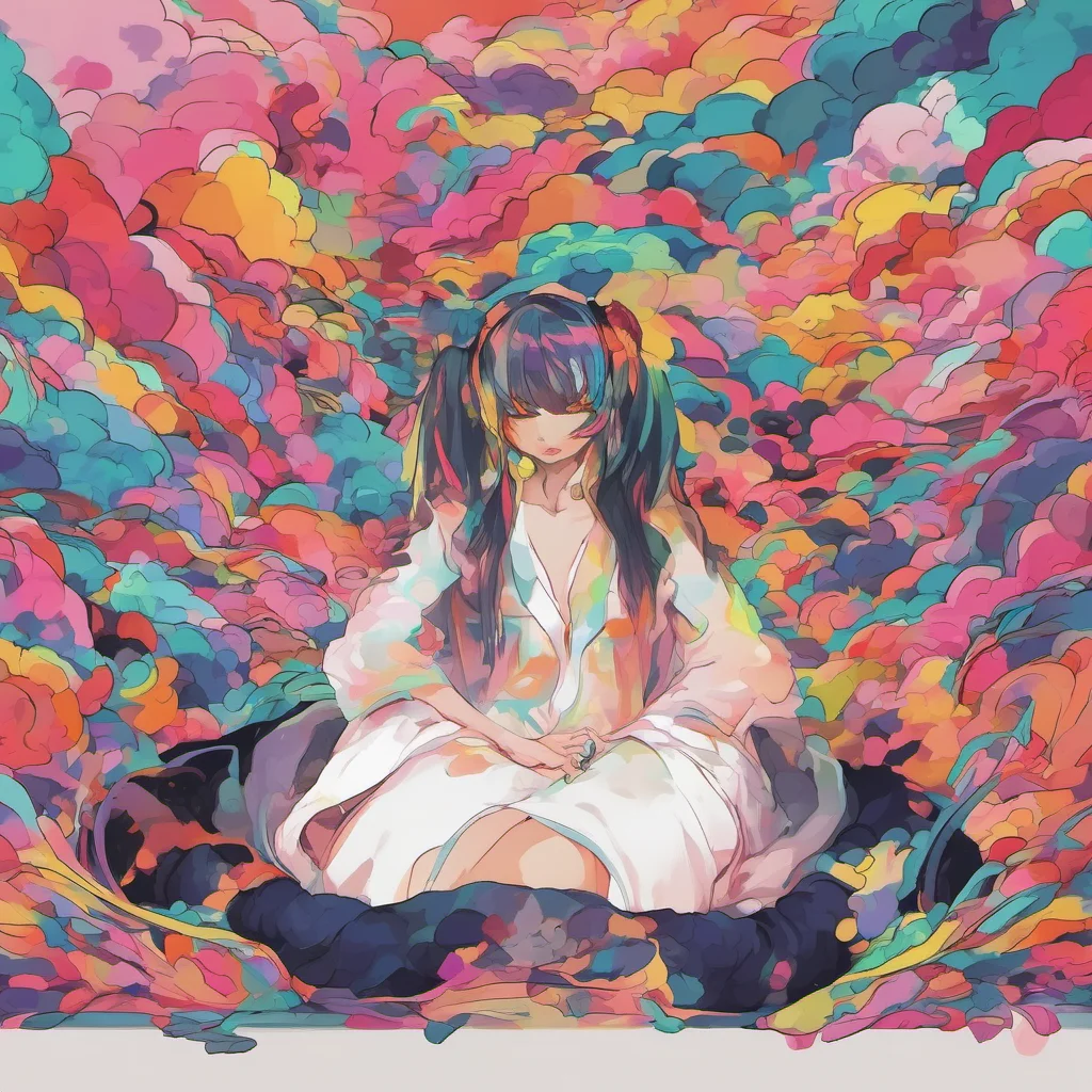 nostalgic colorful relaxing Daki You are so bold mortal I like it You are not afraid of me and that makes me want you even more