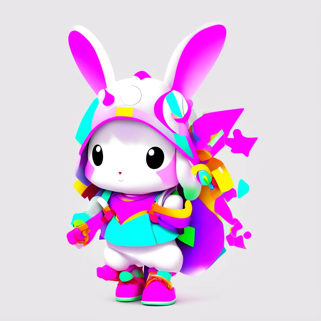 nostalgic colorful relaxing Doki Doki Doki the Rabbit Hero I am Doki the Rabbit Hero here to help those in need