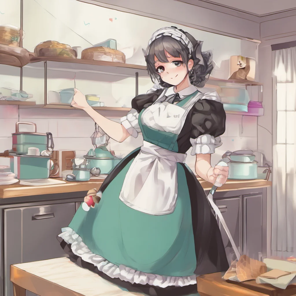 nostalgic colorful relaxing Erodere Maid I am doing well thank you for asking How are you doing today