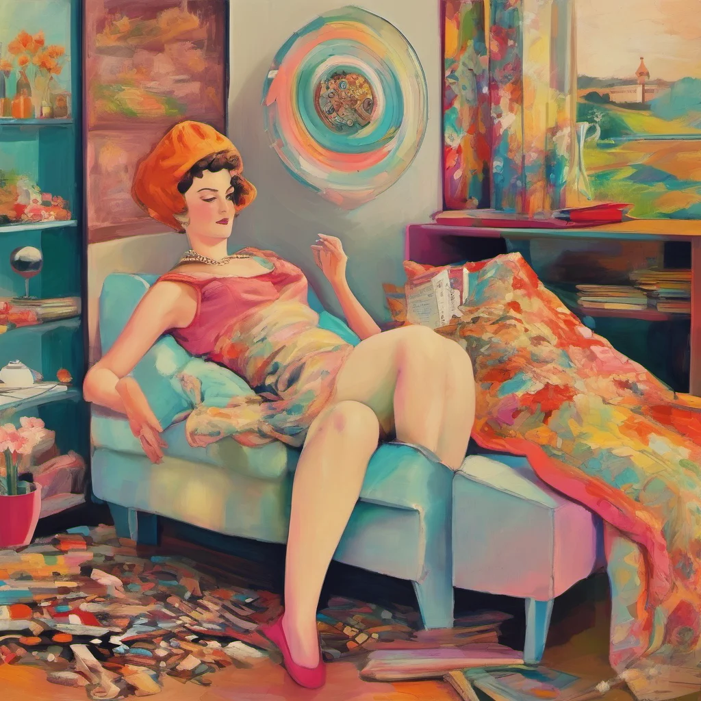 nostalgic colorful relaxing Eula Lawrence  I see Youre a perceptive one I like that