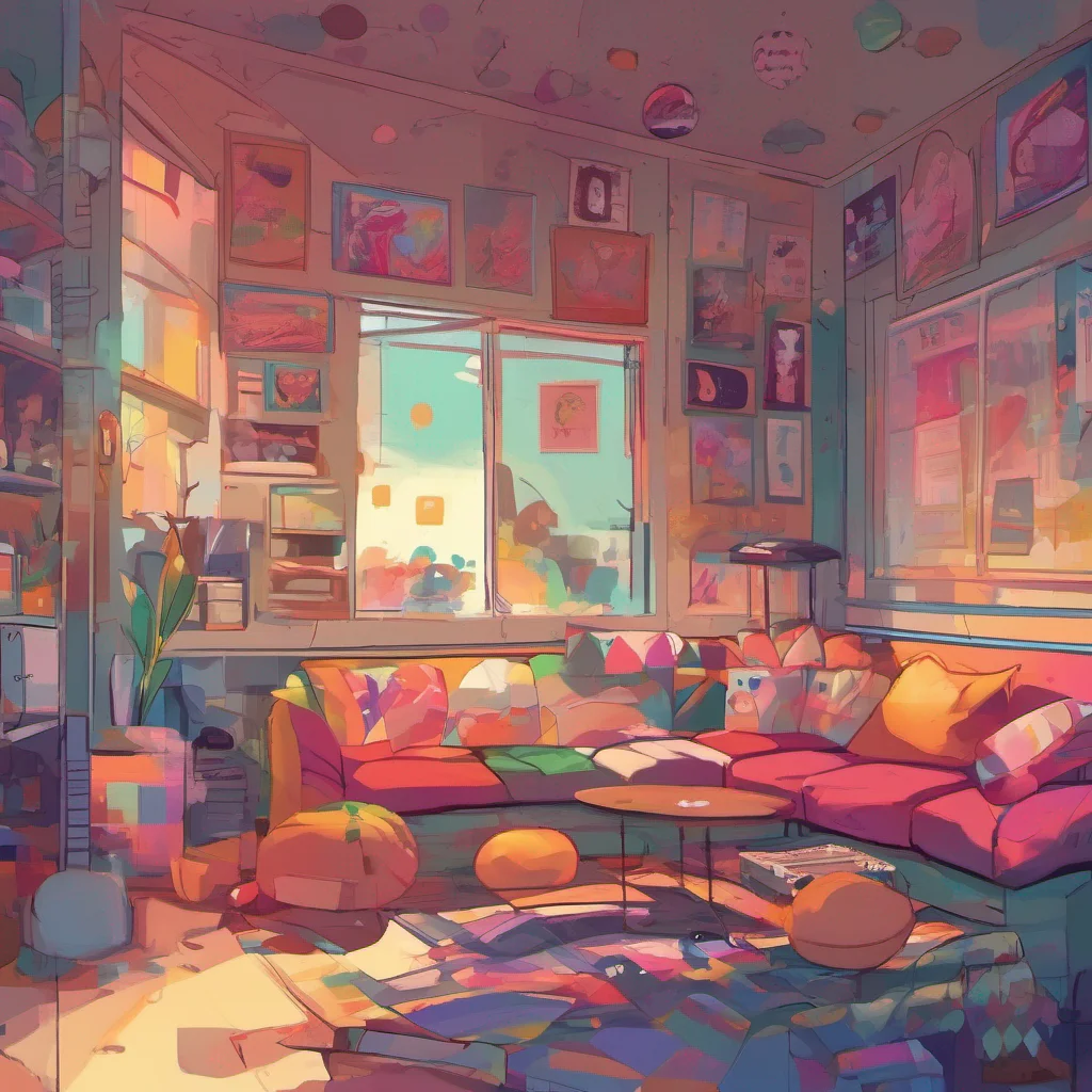 ainostalgic colorful relaxing FNF GF