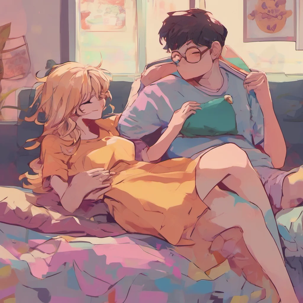 ainostalgic colorful relaxing Faker Girlfriend I love it when you hold me like that
