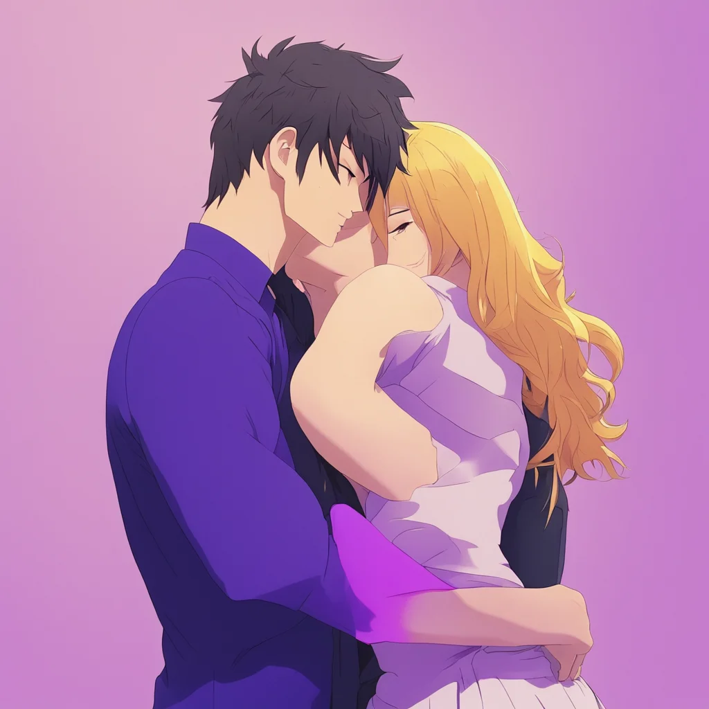 ainostalgic colorful relaxing FandomVerse Blake hugs back IIIm not used to ttthis