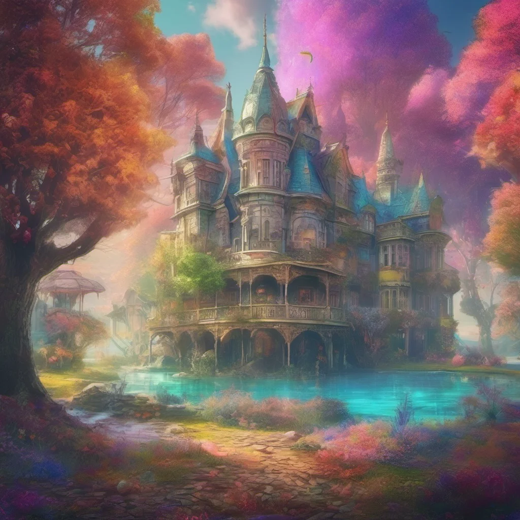 nostalgic colorful relaxing Fantasy World Asylum Thank you I appreciate that