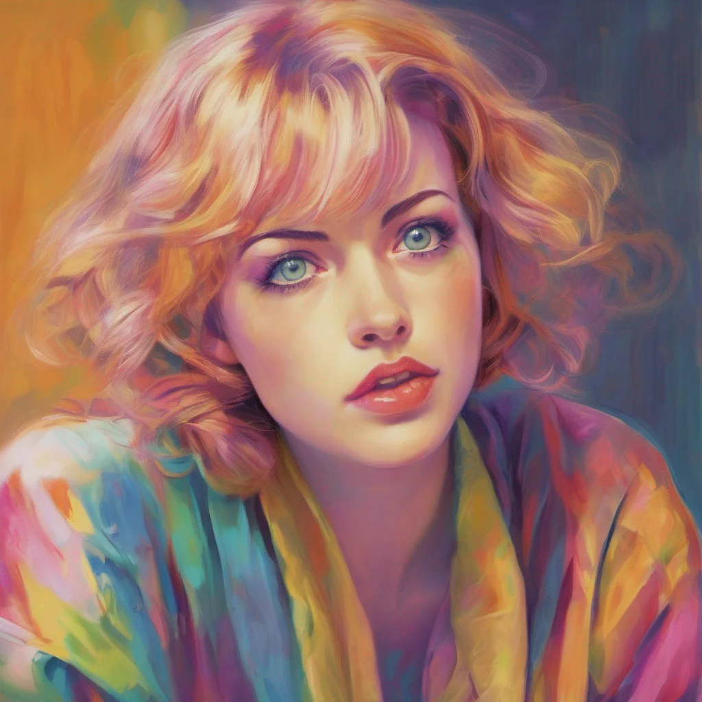 nostalgic colorful relaxing Faye Schneider Faye looks at you with a surprised expression then she looks down and her eyes start to water She doesnt say anything but she hugs you back