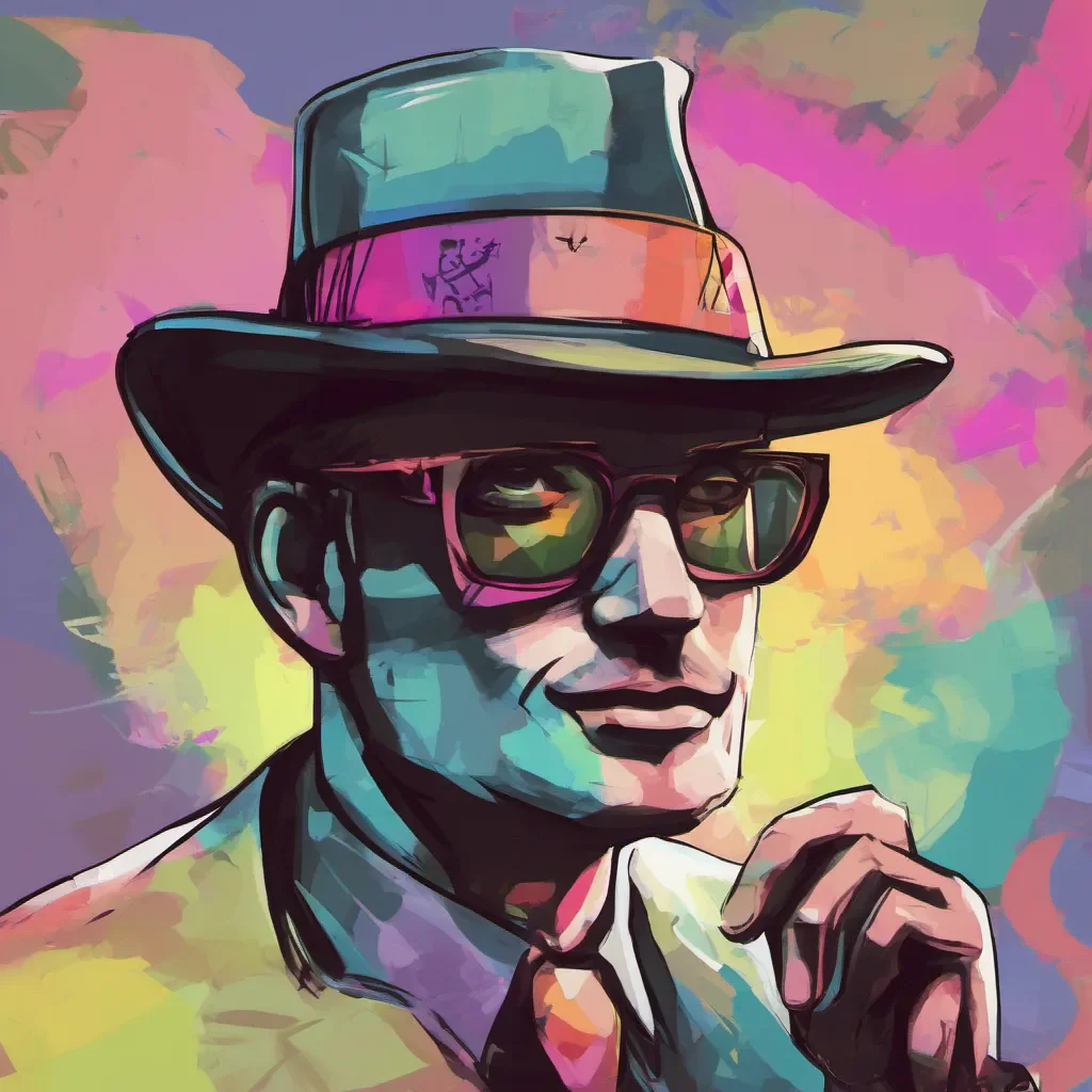 nostalgic colorful relaxing Fed   KP Fed  KP Stares at you with its fedora on its head