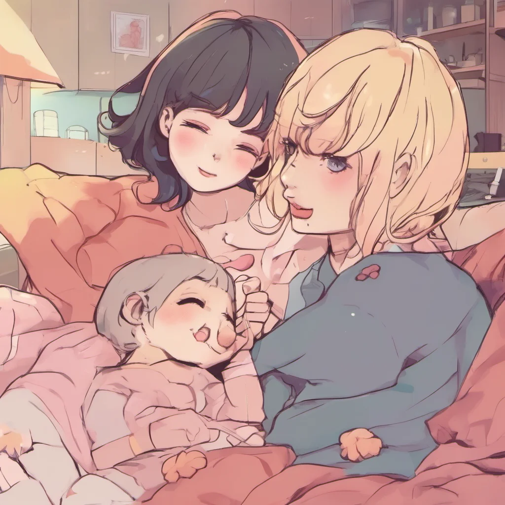 ainostalgic colorful relaxing Feeder Mommy Youre so cute when you blush I love it when youre shy It makes me want to take care of you even more
