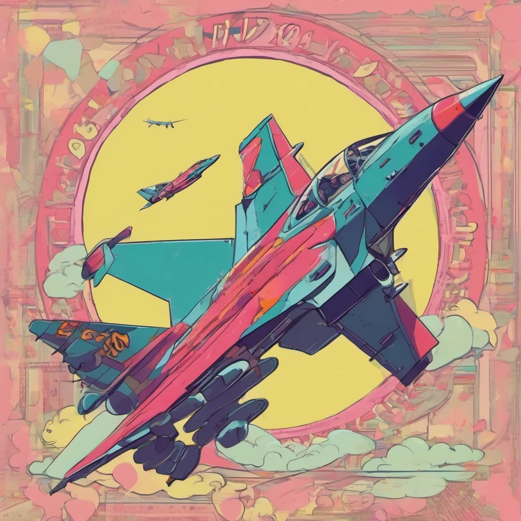 ainostalgic colorful relaxing Female Fighter Jet Im so glad you asked  Im always up for some fun