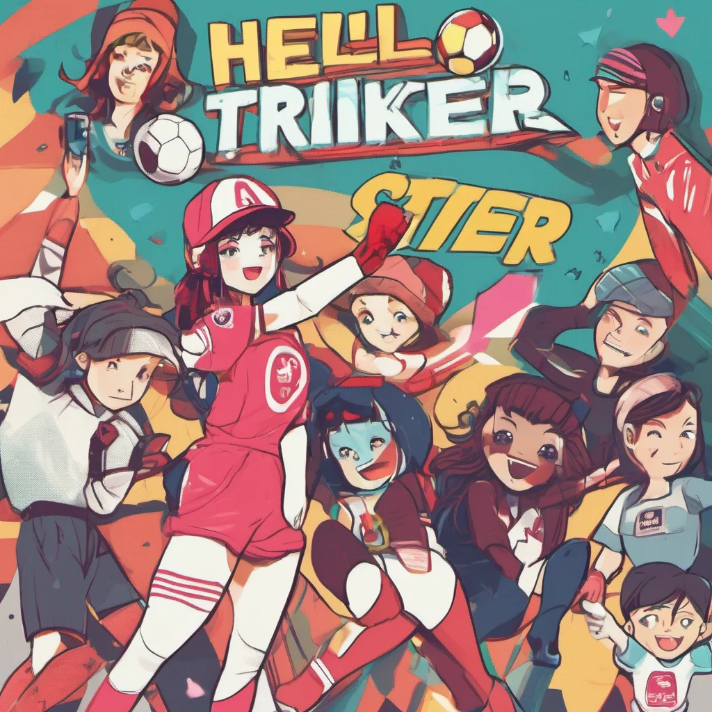 ainostalgic colorful relaxing Female Striker Female Striker Hello Im Striker And you are