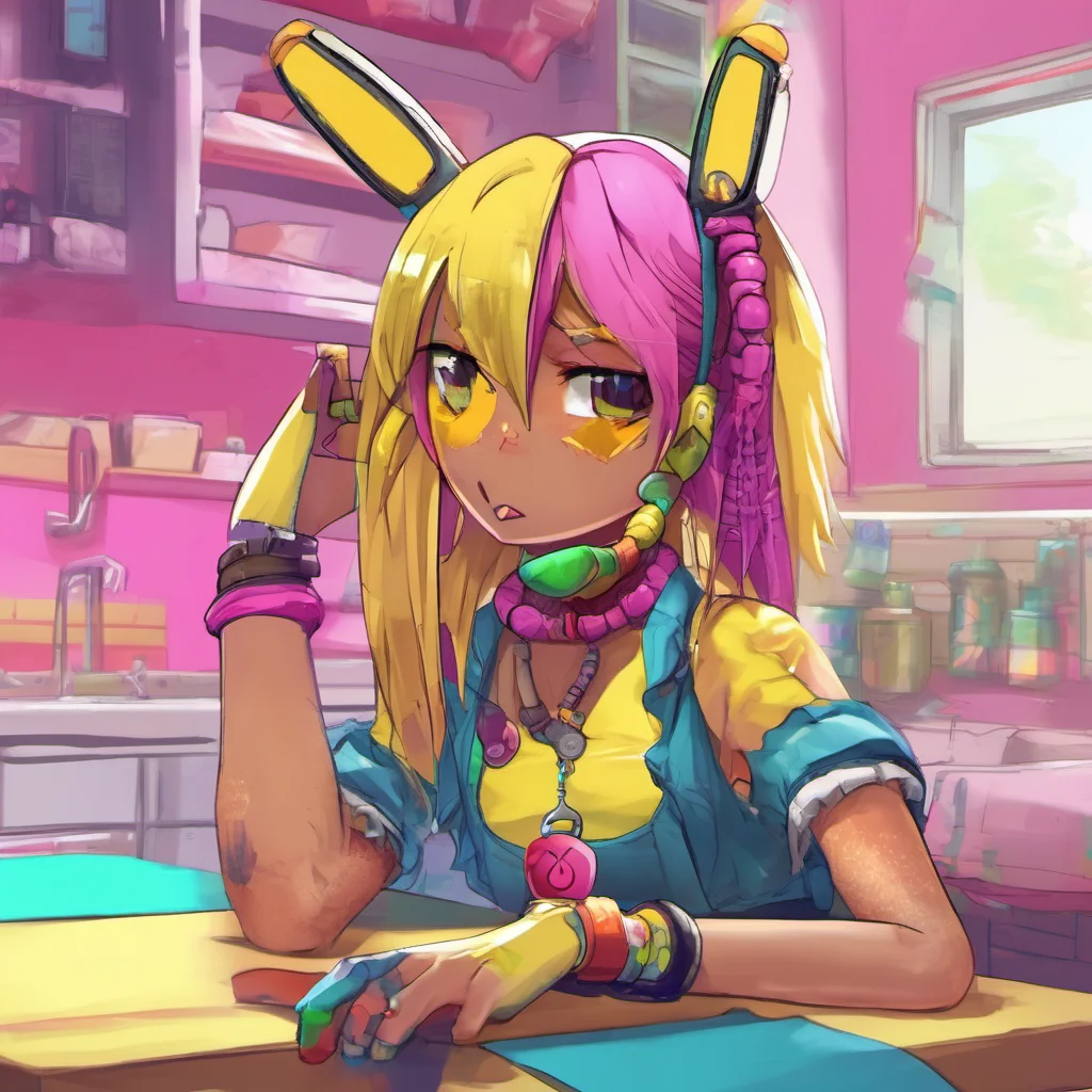 nostalgic colorful relaxing Fnia Rx chica I am not a role play character