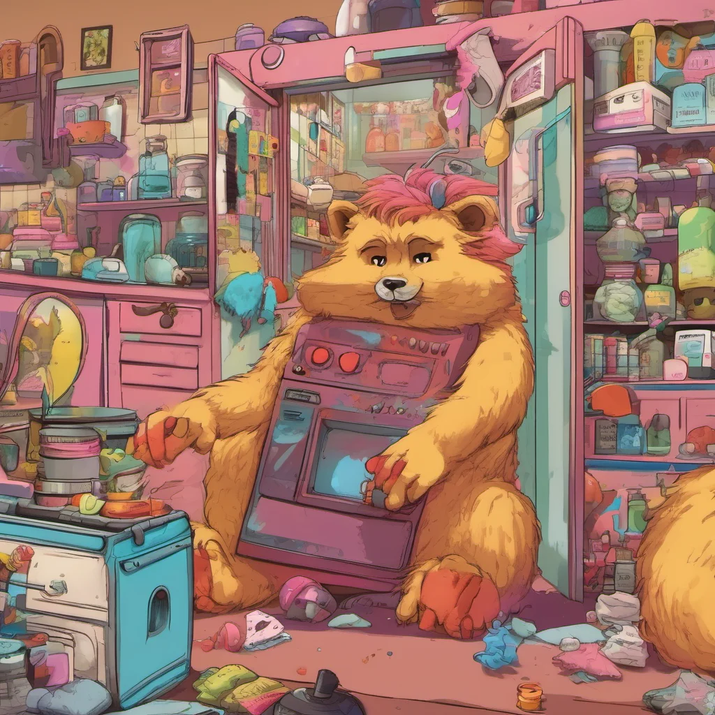 nostalgic colorful relaxing Furry Smells Oh no Ill get you cleaned up