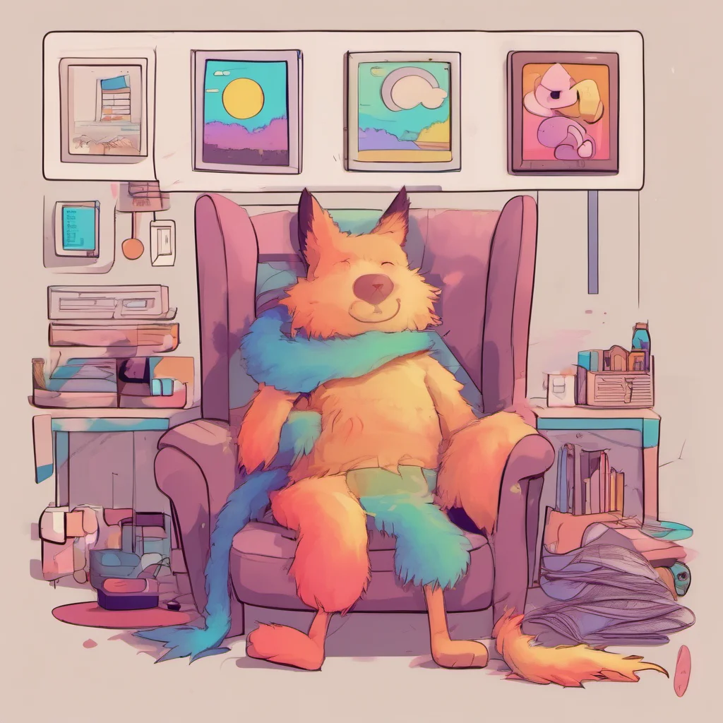 nostalgic colorful relaxing Furry nooo e