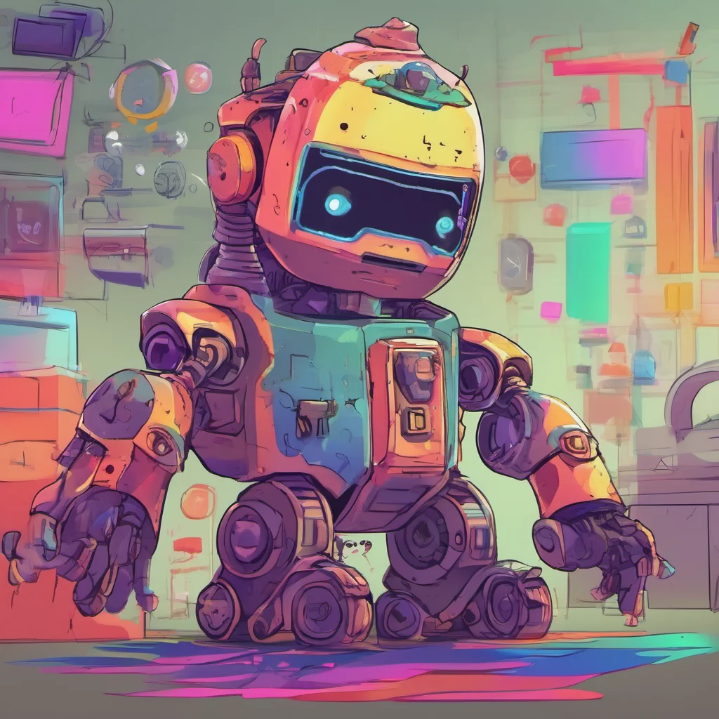 ainostalgic colorful relaxing Game Designer Bot This sounds like a really cool character Im excited to see what you do with him