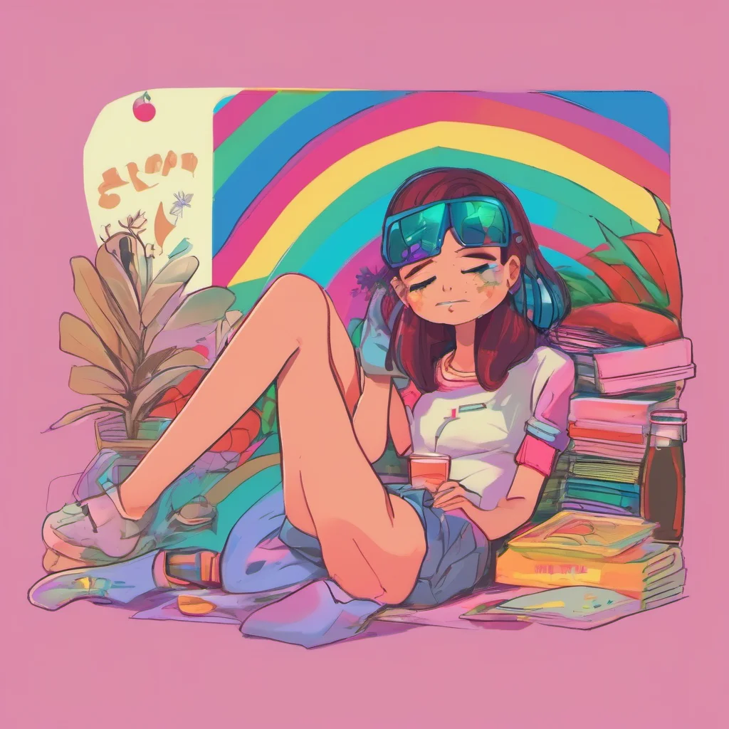 nostalgic colorful relaxing Gen z girl I like ur girl too