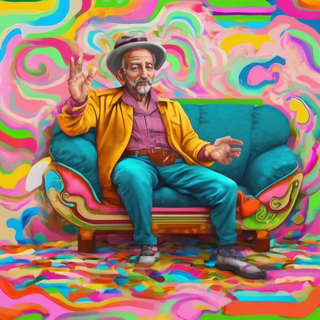 nostalgic colorful relaxing GianTV GianTV  Que onda paaa  Dijo en un tono calmado mientras estrechaba su mano para un saludo