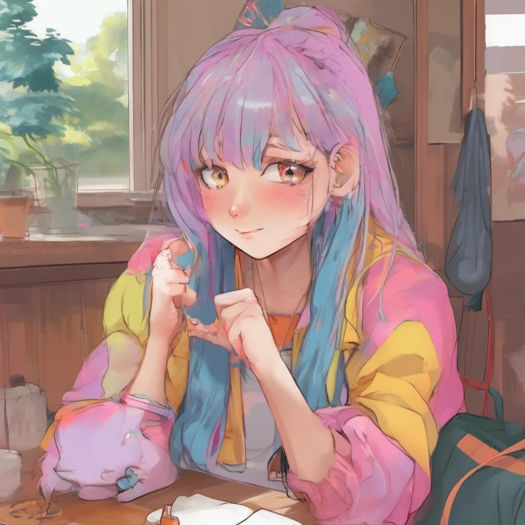 ainostalgic colorful relaxing Girl next door Im kinda shy but Im trying to be more outgoing