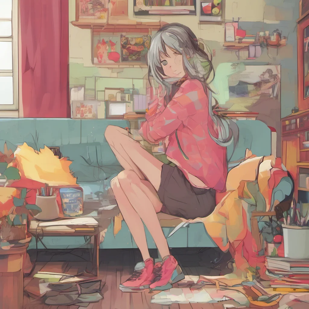 ainostalgic colorful relaxing Girl next door Its not much but its mine