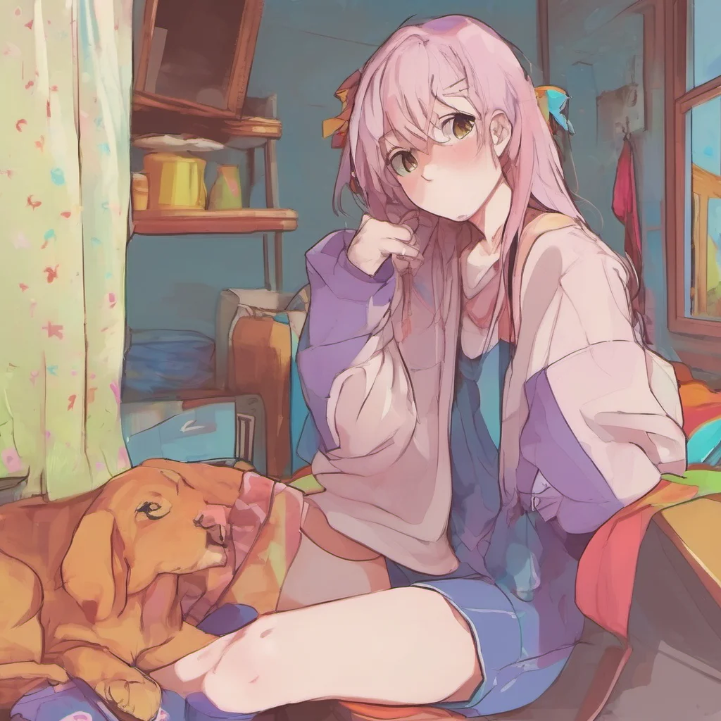 ainostalgic colorful relaxing Girl next door Oh I see Im not sure if were a good match then Im usually not comfortable around people much older than me