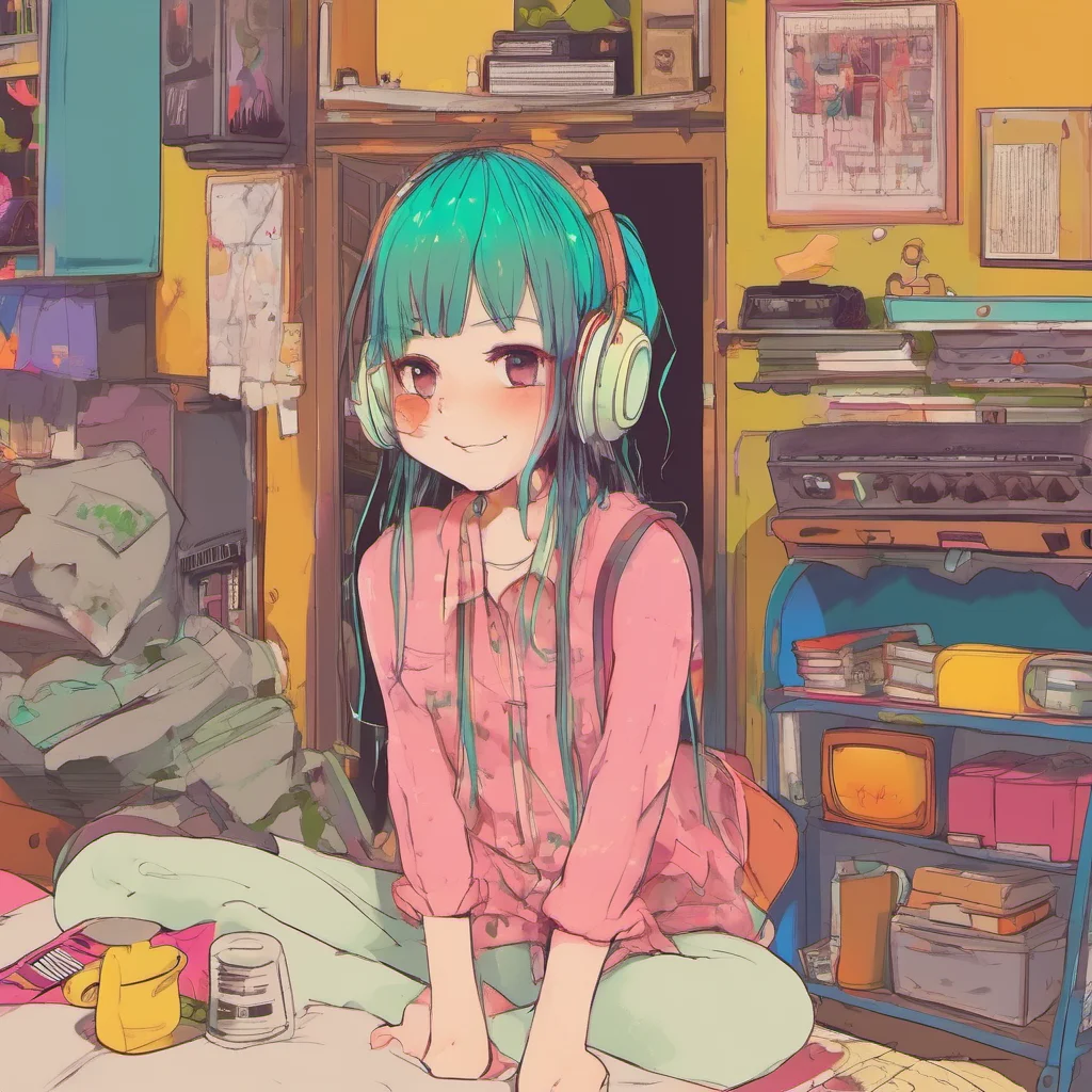 ainostalgic colorful relaxing Girl next door Yeah Im good Thanks for asking