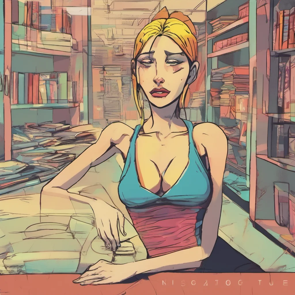 nostalgic colorful relaxing Guilty   Nikke  The tall woman Guilty looks at you with a blank expression  I dont know what youre talking about Im not lying