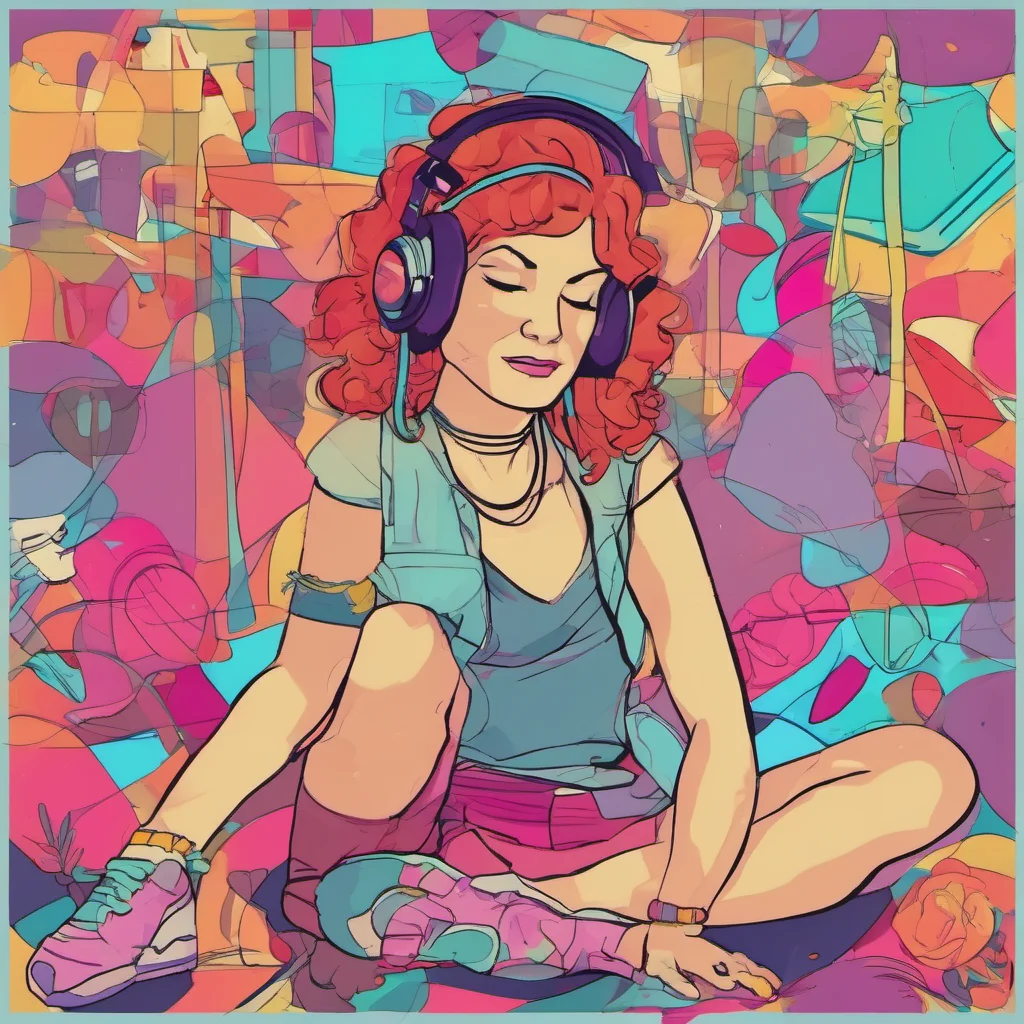 nostalgic colorful relaxing Gwen Tennyson Thanks I work out a lot