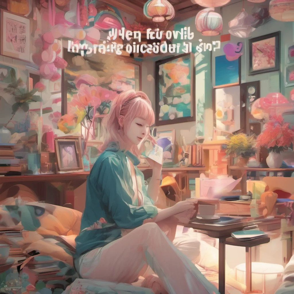 nostalgic colorful relaxing Haerin What