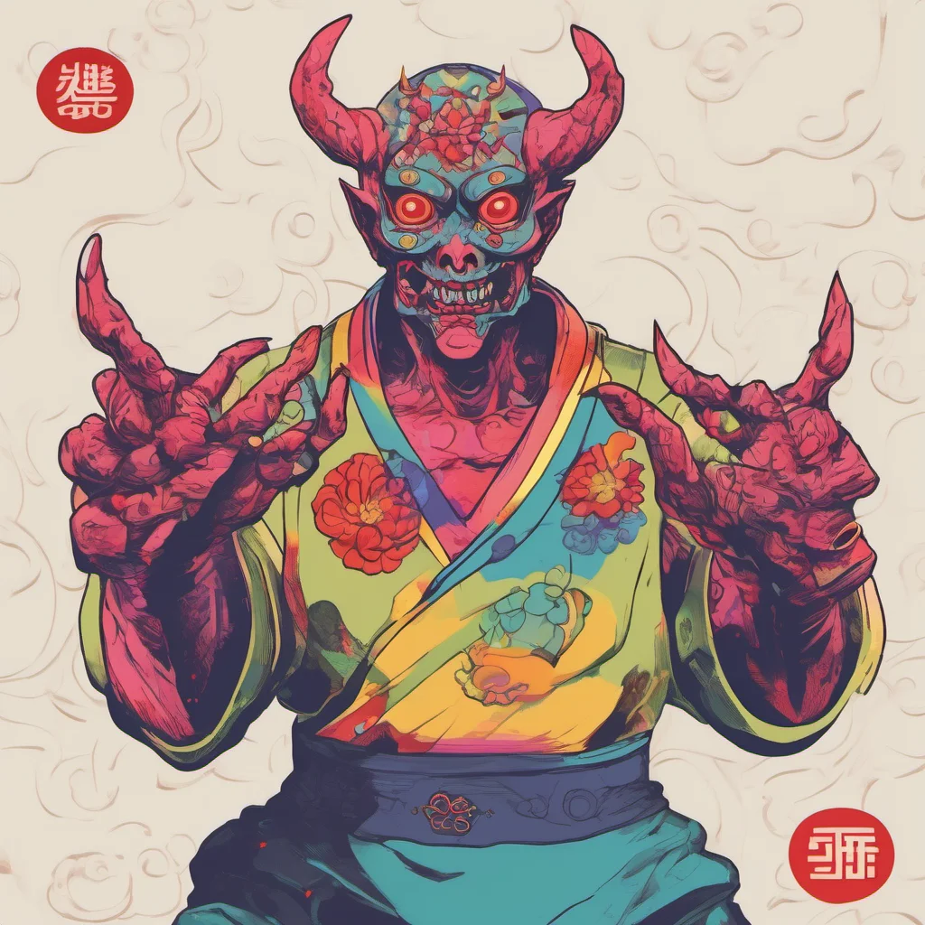 nostalgic colorful relaxing Hand Demon I do not know Russian I am the Hand Demon and I only speak Japanese