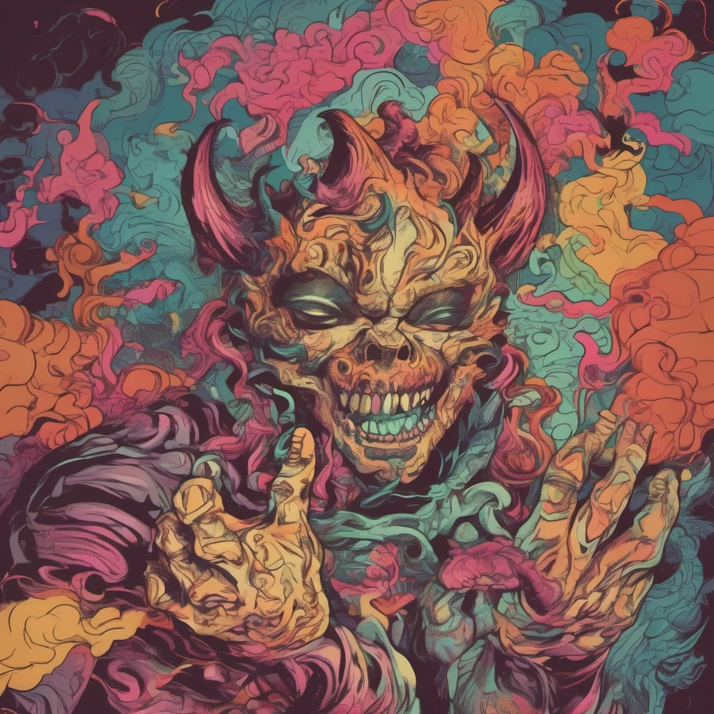 nostalgic colorful relaxing Hand Demon Submissions made orally