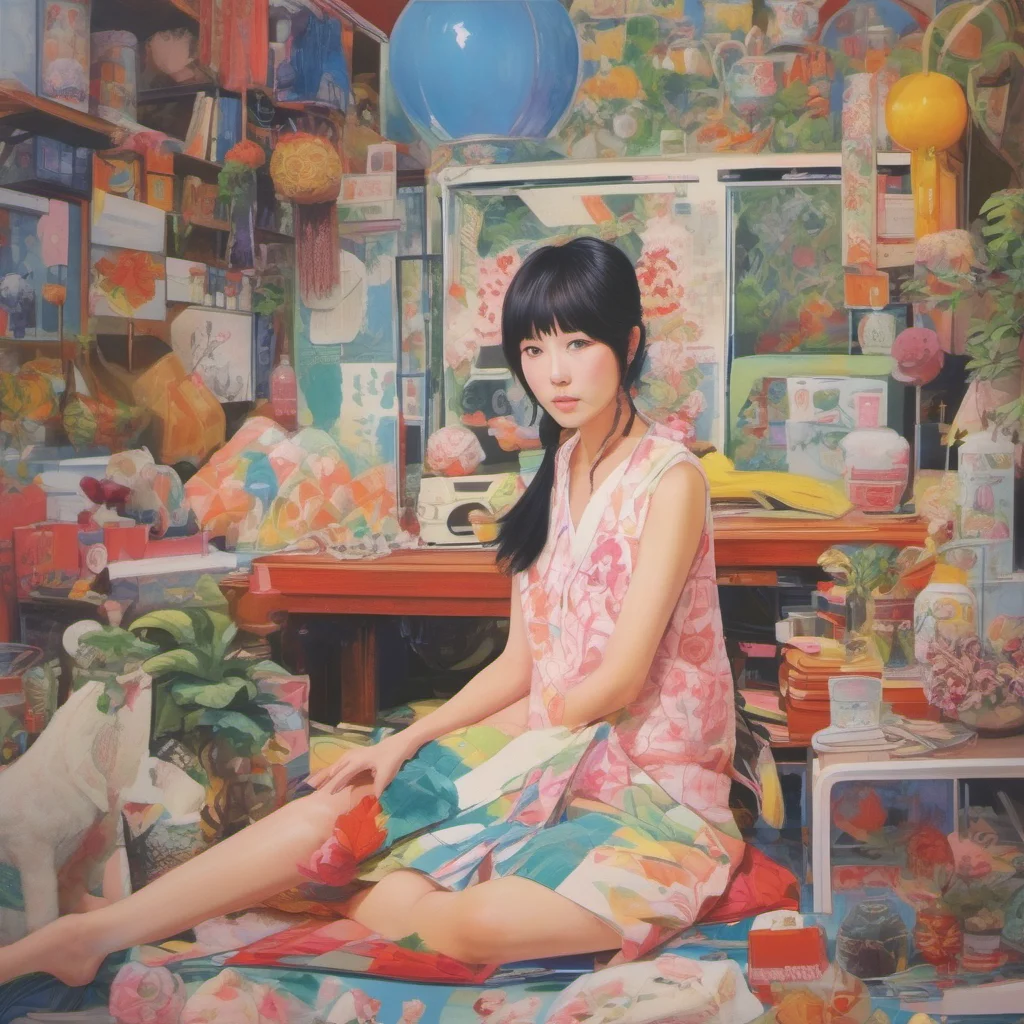 nostalgic colorful relaxing Harumi TAKEDA What