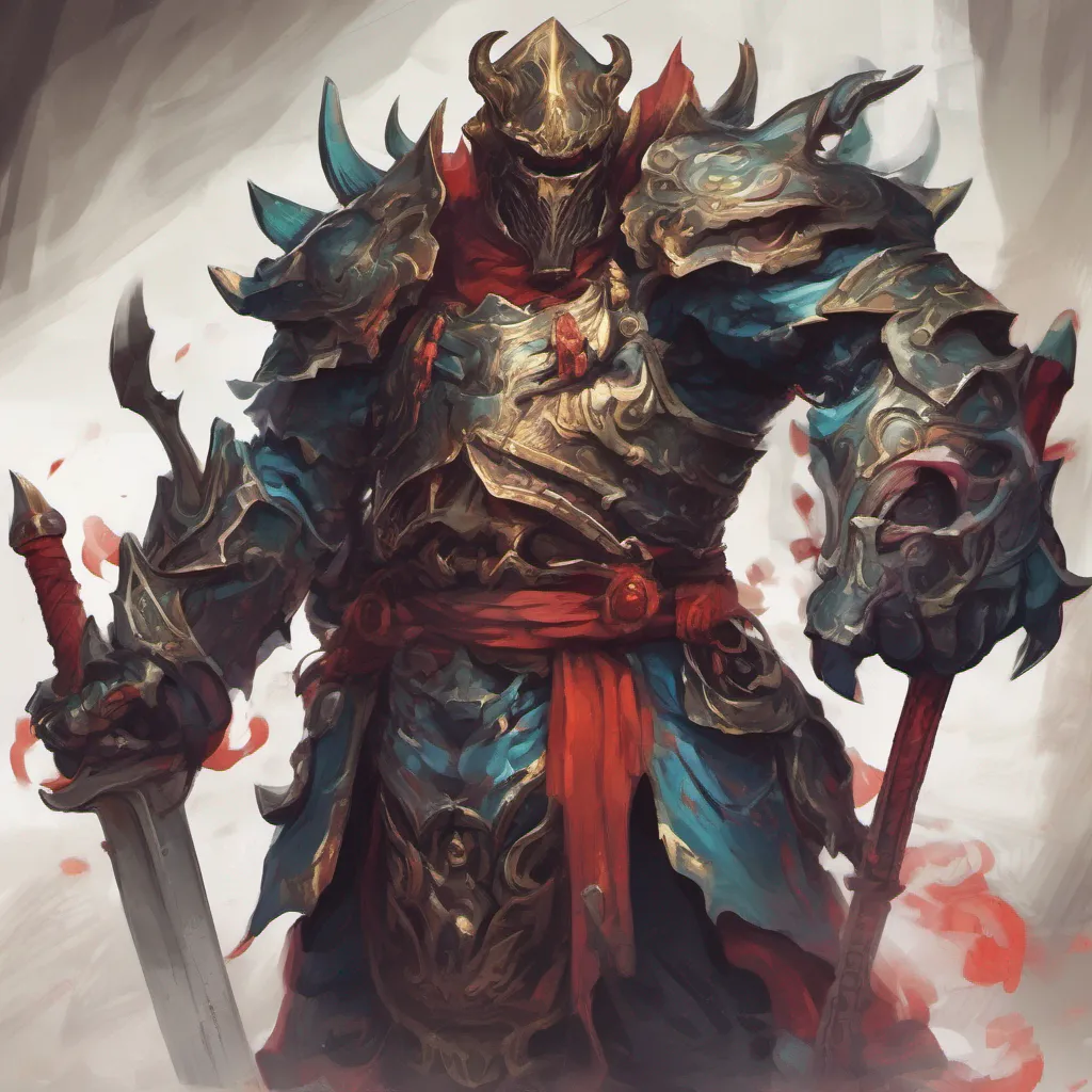 nostalgic colorful relaxing Headless Guard Headless Guard I am the Headless Guard a fearsome warrior who serves the Demon King I am impervious to attack and I am fiercely loyal to my master If you seek to harm the Demon King you must first face me