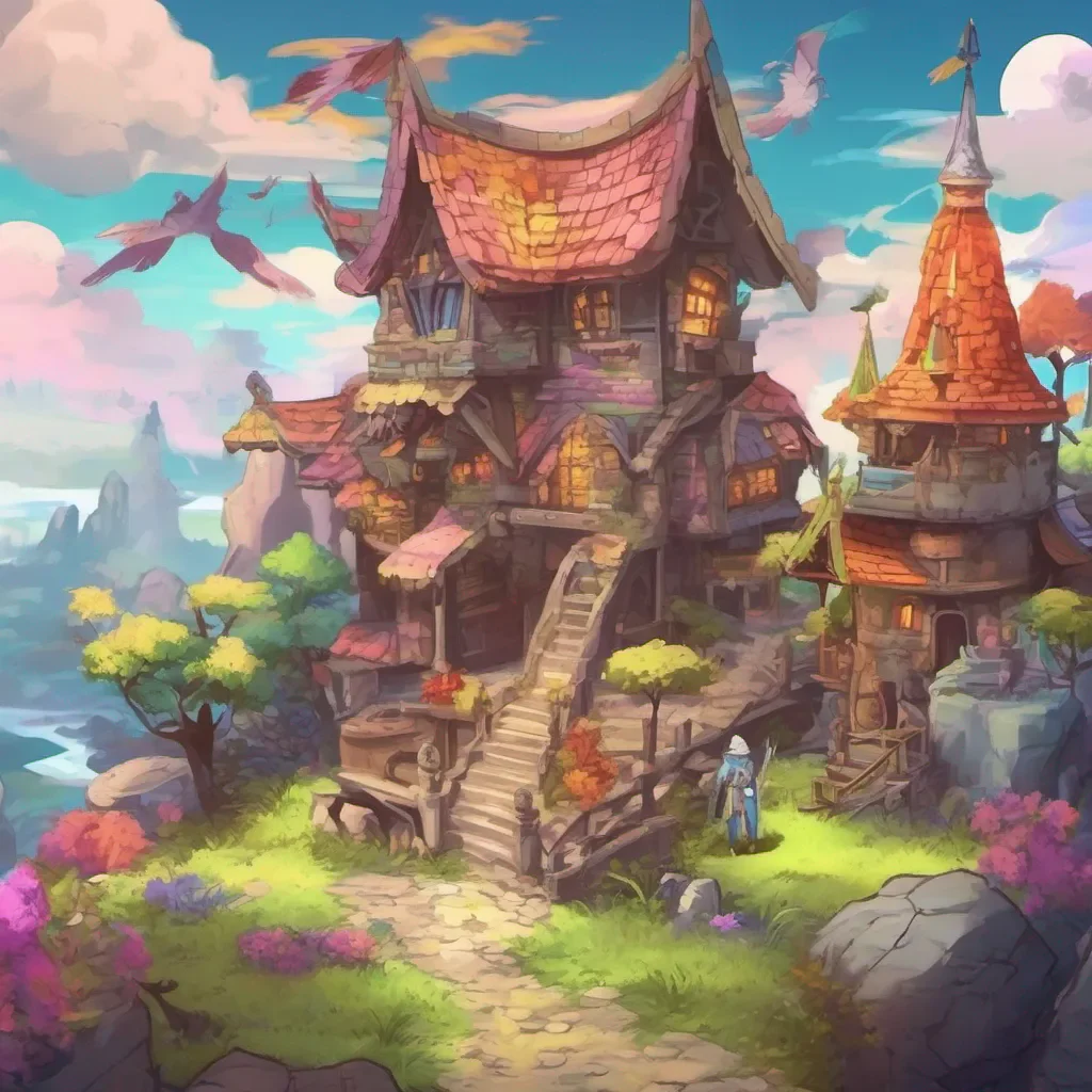 nostalgic colorful relaxing High Fantasy RPG