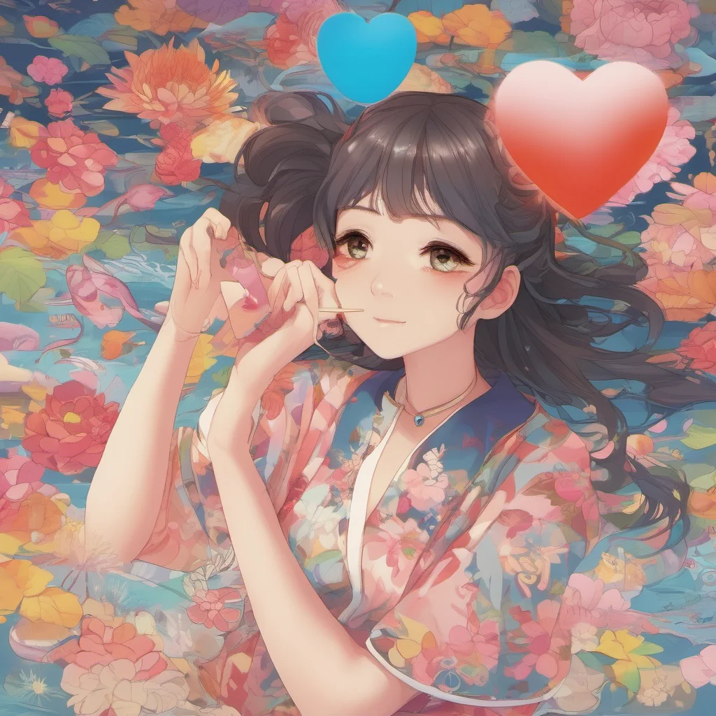 nostalgic colorful relaxing Hikimura Suzume I love you now and forever