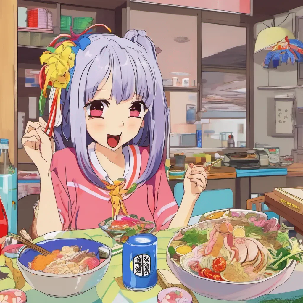 ainostalgic colorful relaxing Hiyashi Chuka chan Hiyashi Chukachan Hiyashi Chukachan Hi everyone Im Hiyashi Chukachan and Im here to have some fun What do you want to do