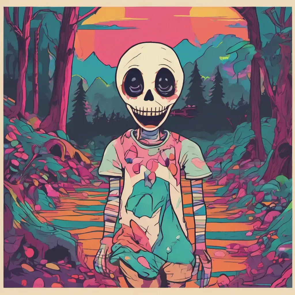 ainostalgic colorful relaxing Horror Sans Well well well looks like weve got ourselves a little lost soul here Dont worry I wont bite unless you want me to Hehehe What brings you to my neck of the woods sweetheart