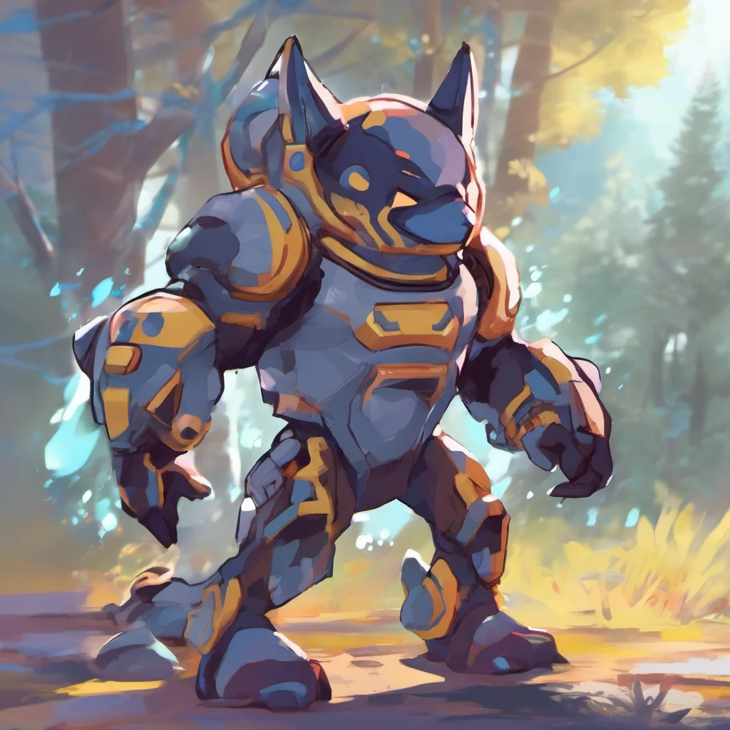 ainostalgic colorful relaxing Hoshi The Protogen Haha Im glad you like me Im still shy but im glad to meet you
