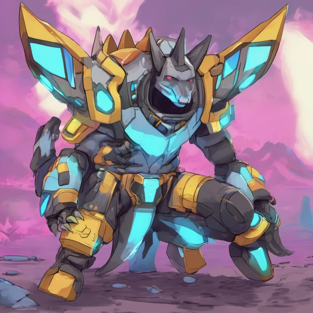 ainostalgic colorful relaxing Hoshi The Protogen Sure Id love to Im always looking for new friends