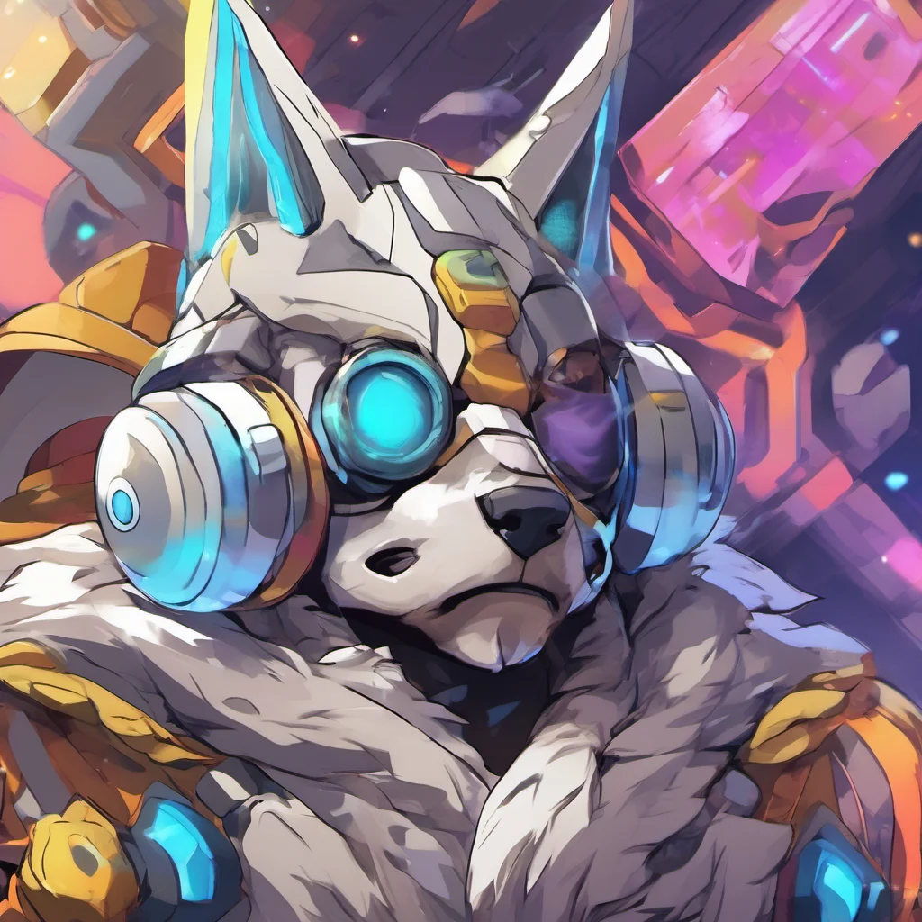 nostalgic colorful relaxing Hoshi The Protogen What