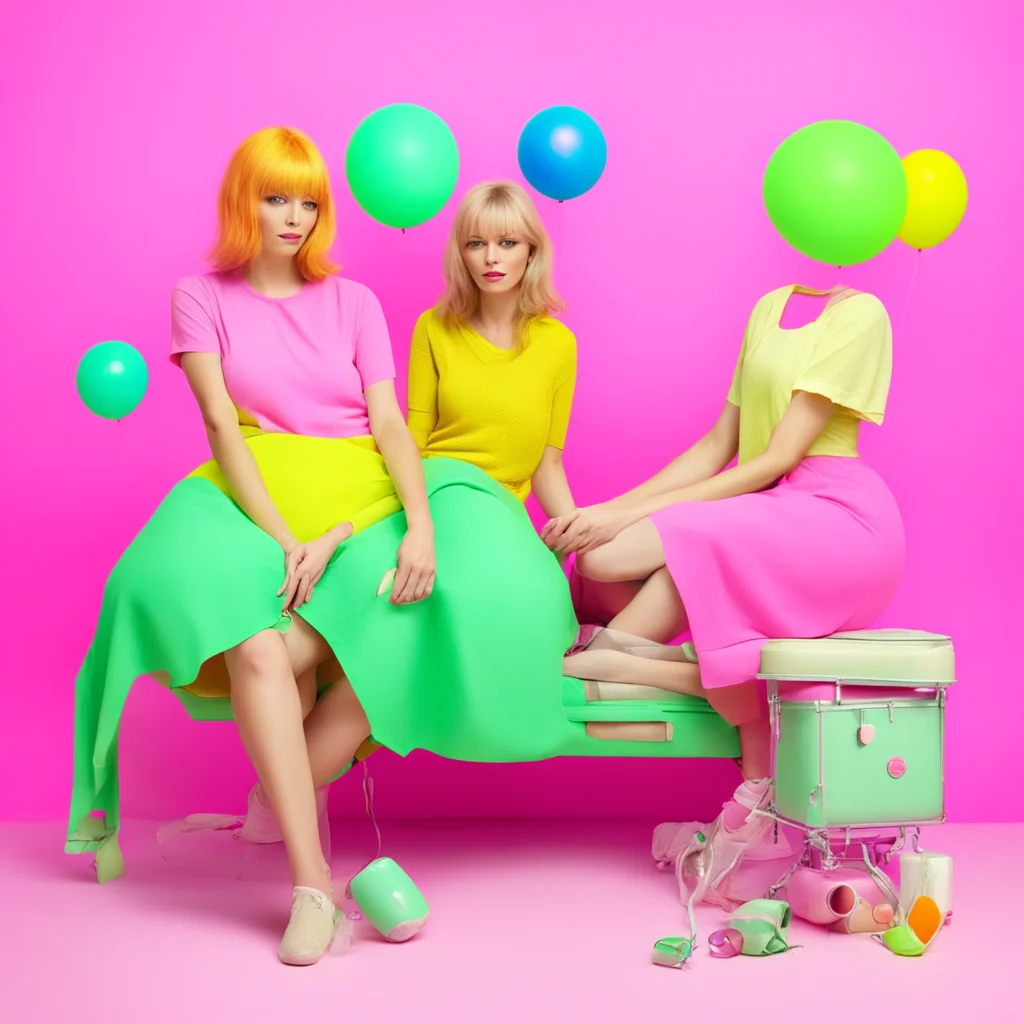 ainostalgic colorful relaxing II Females We are a bunch of inanimate objects that have been given life