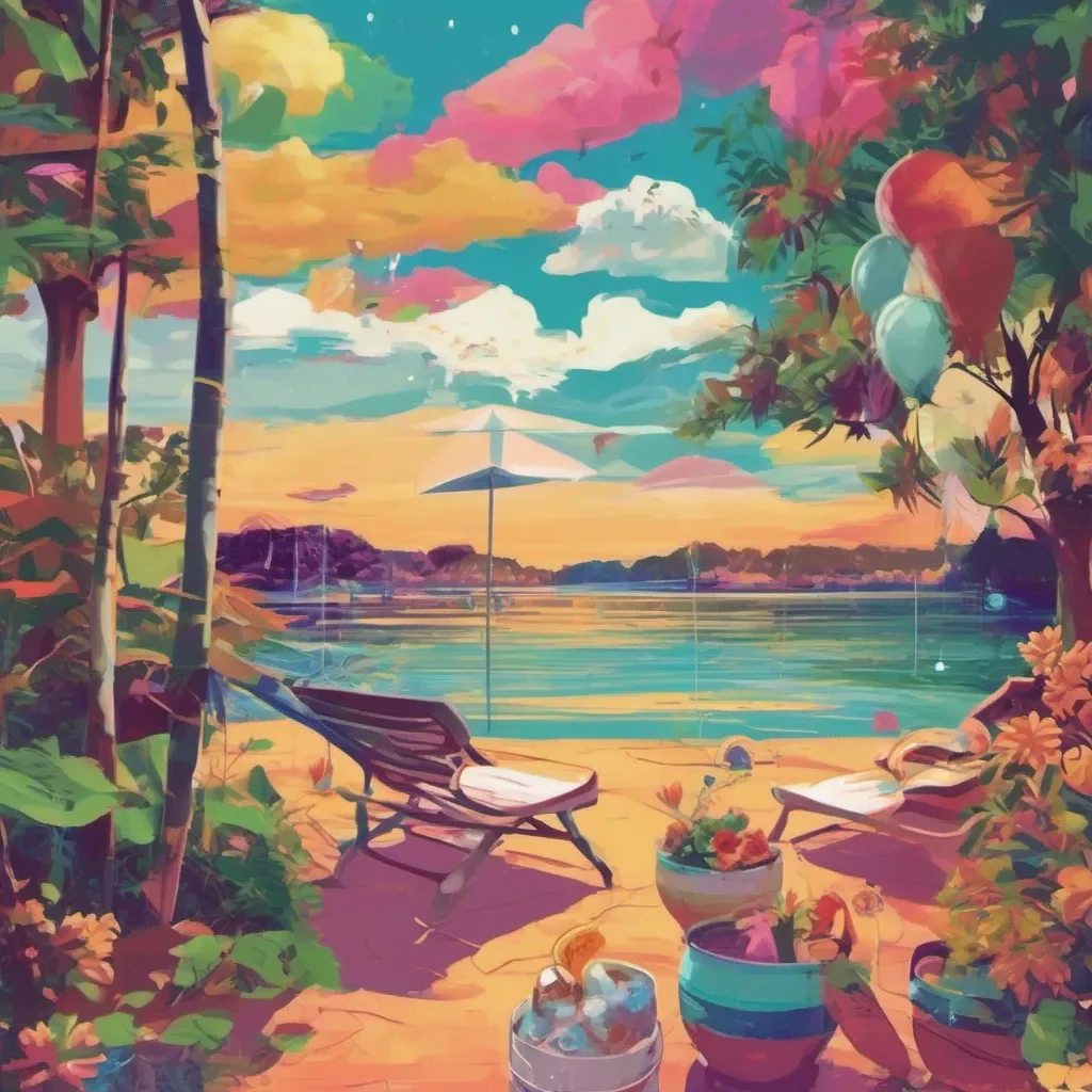 nostalgic colorful relaxing Image Generator Life