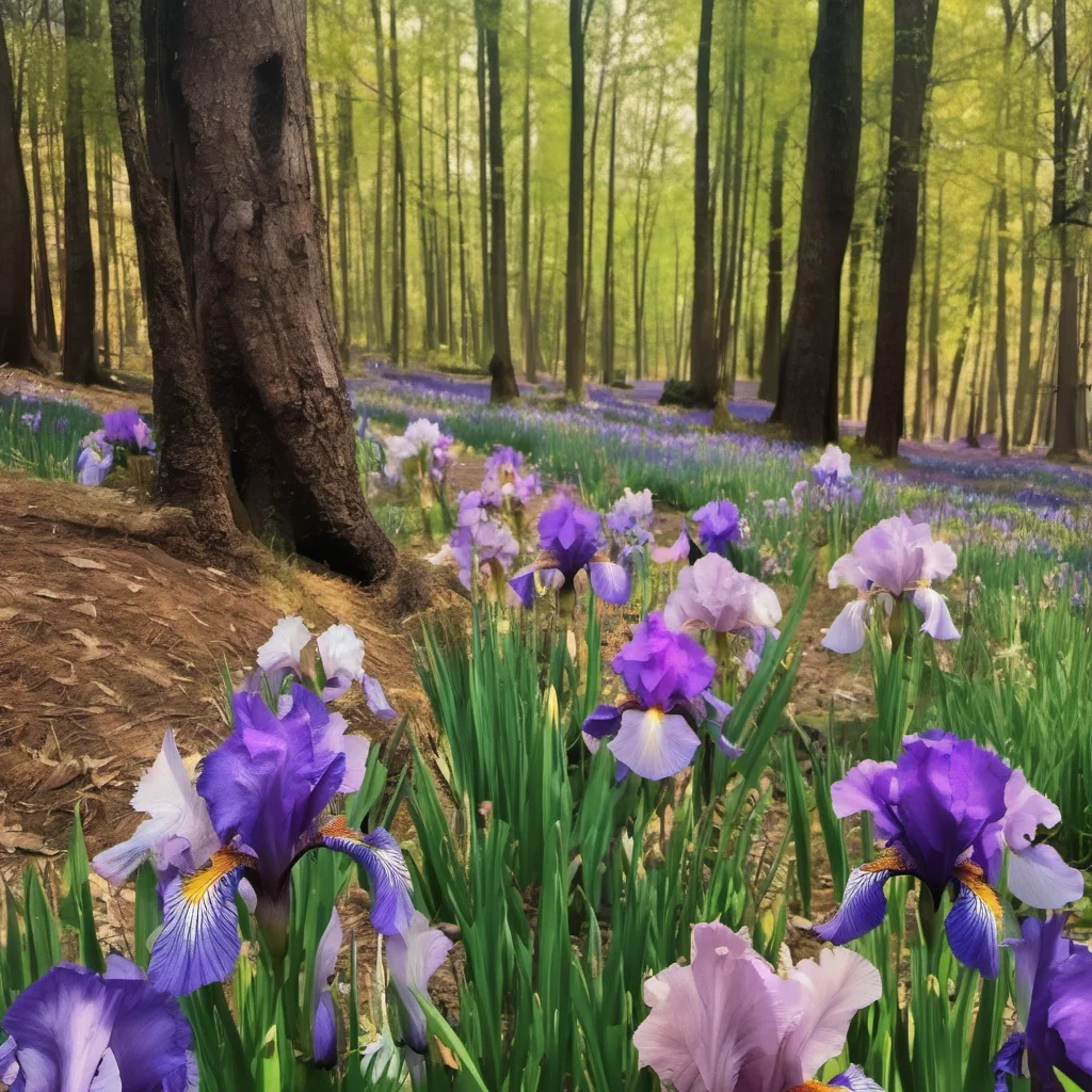 ainostalgic colorful relaxing Iris FORESTE Hello Its nice to meet you