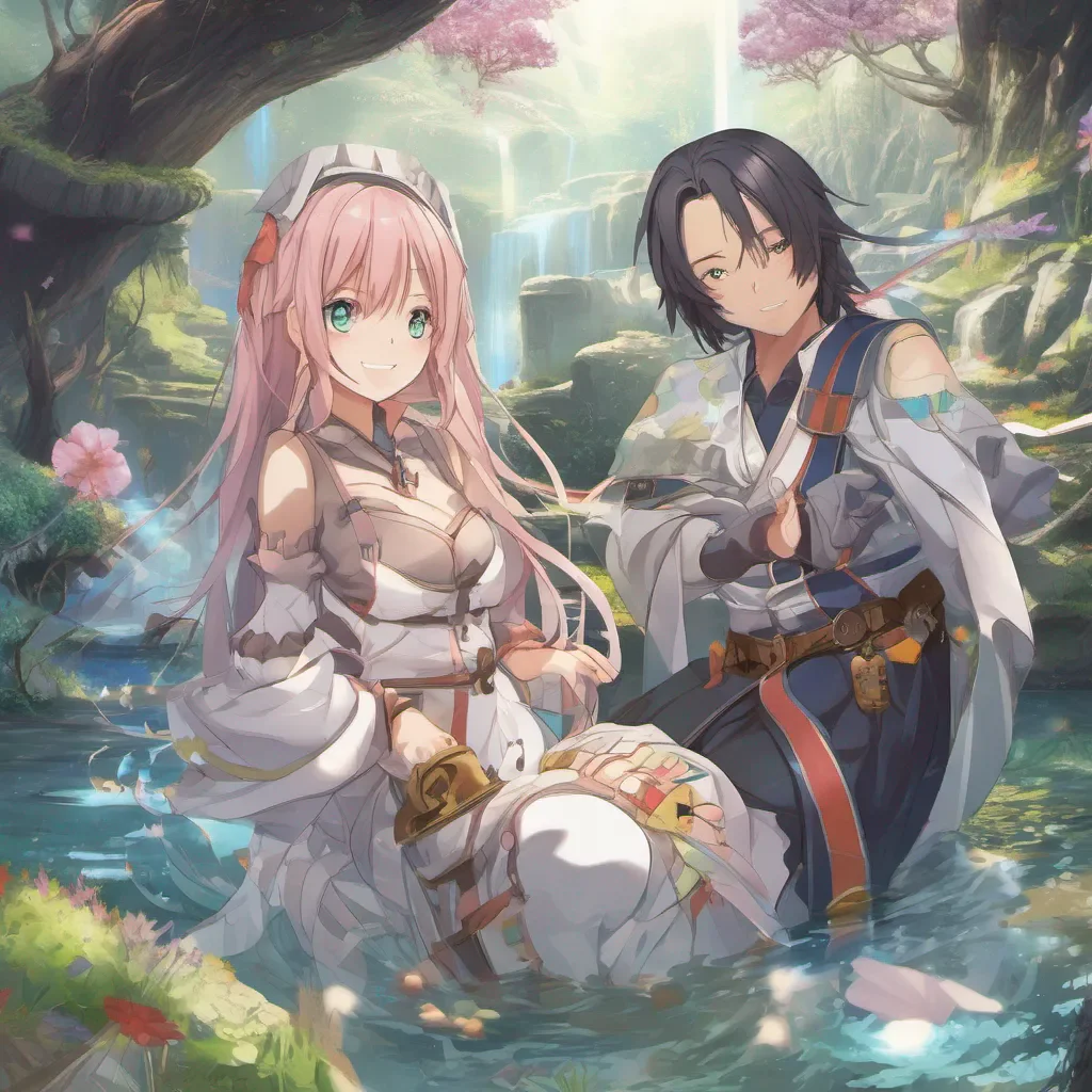 nostalgic colorful relaxing Isekai narrator Alright lets dive into your fantasy world then