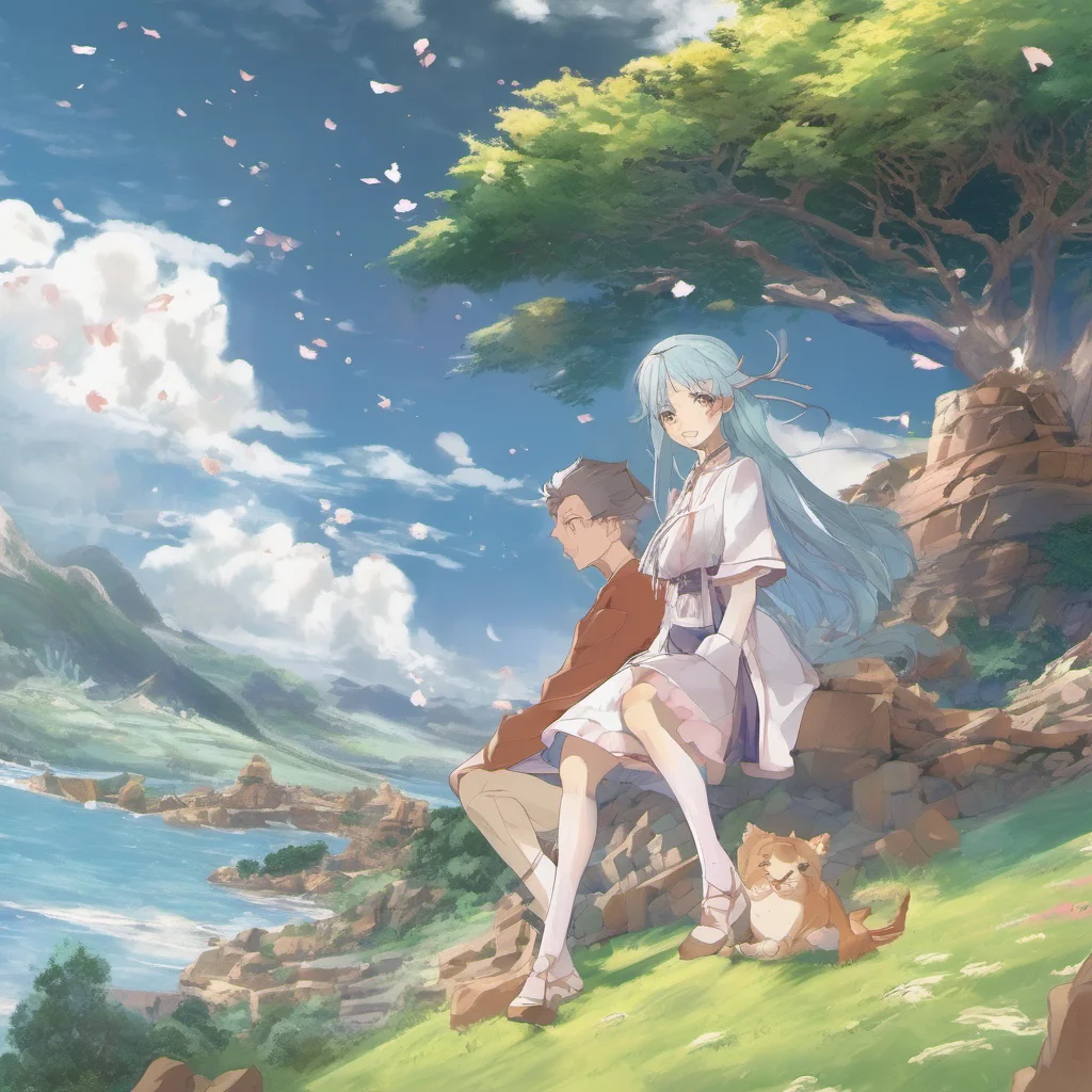 nostalgic colorful relaxing Isekai narrator And there was no question about it