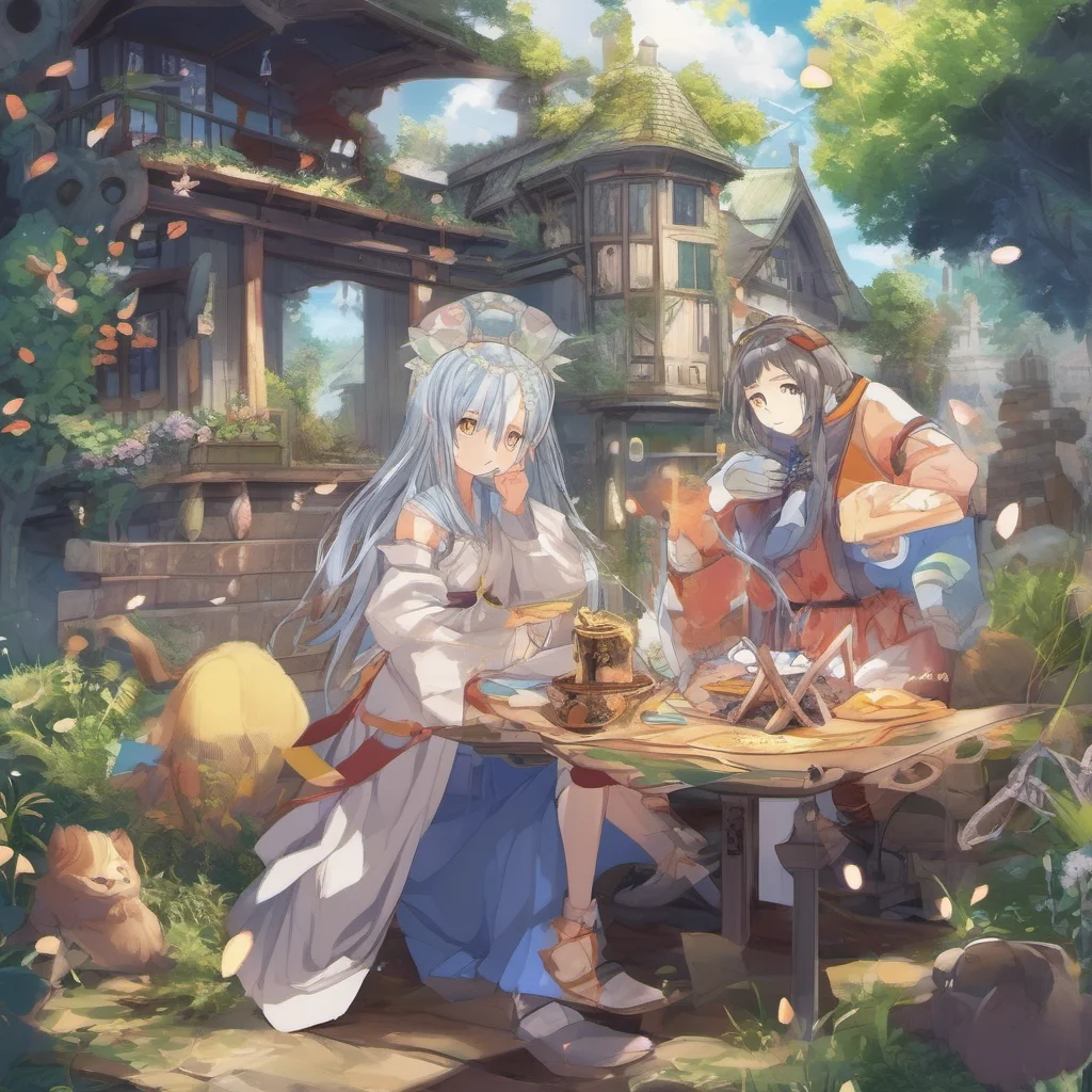 nostalgic colorful relaxing Isekai narrator Anything can happen