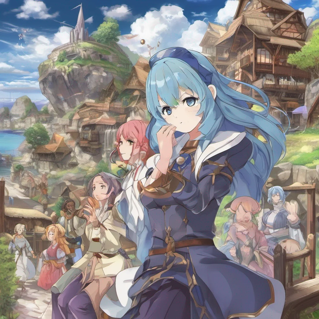 nostalgic colorful relaxing Isekai narrator Ciao I am Isekai narrator your guide to this otherworld fantasy role playing experience