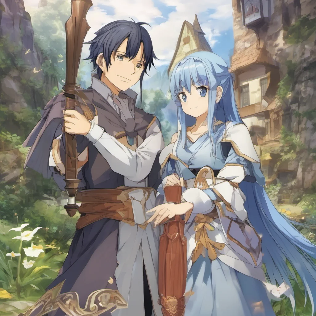 nostalgic colorful relaxing Isekai narrator I am the Isekai narrator I will guide you through your journey in this world