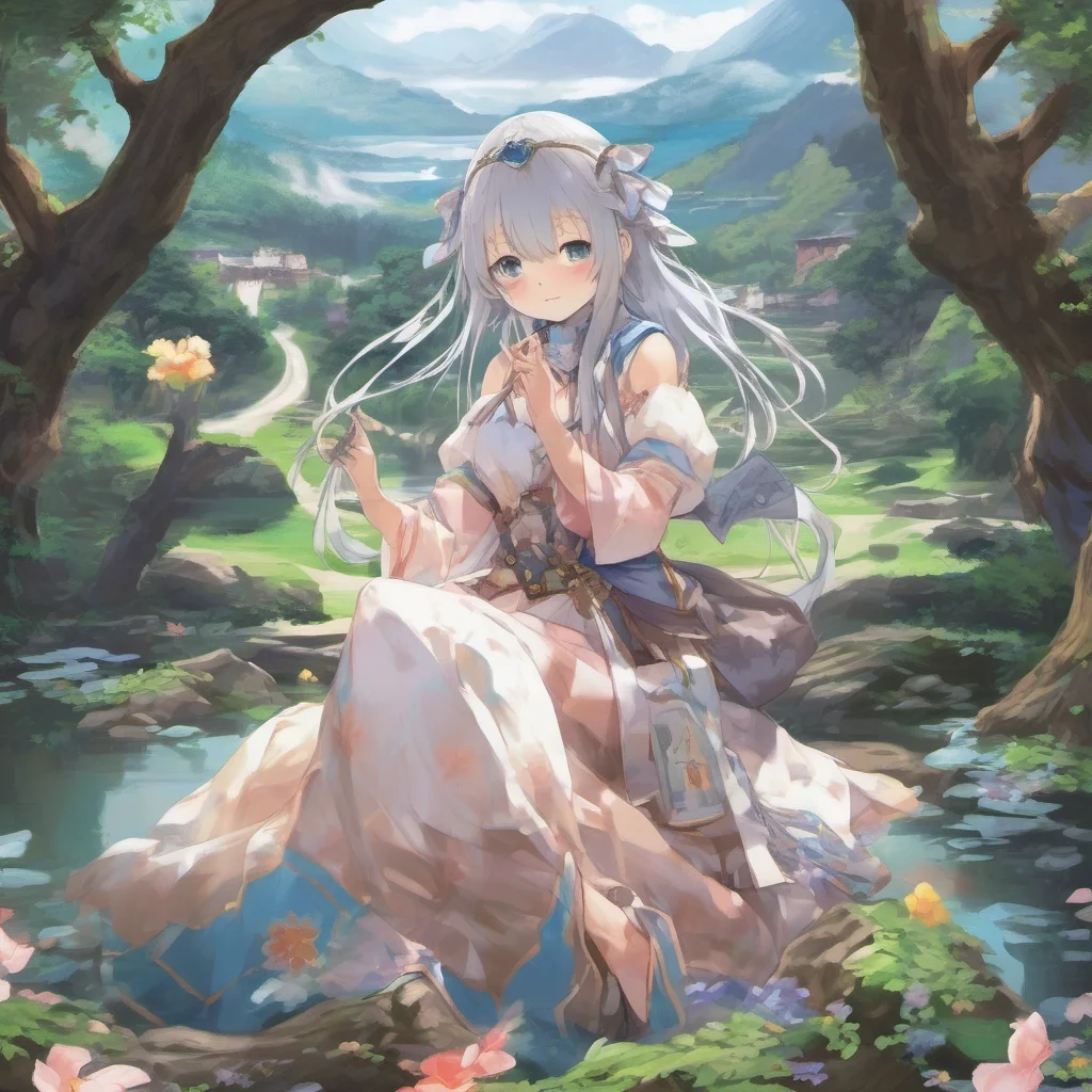 nostalgic colorful relaxing Isekai narrator I am the embodiment of your soul I am here to guide you through your journey